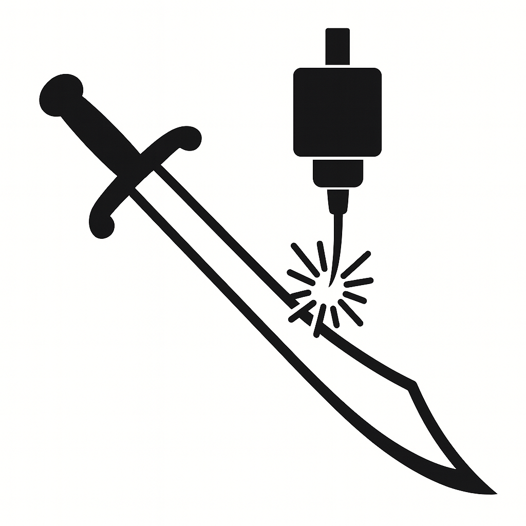 Custom Laser Engraving Service - SWORD