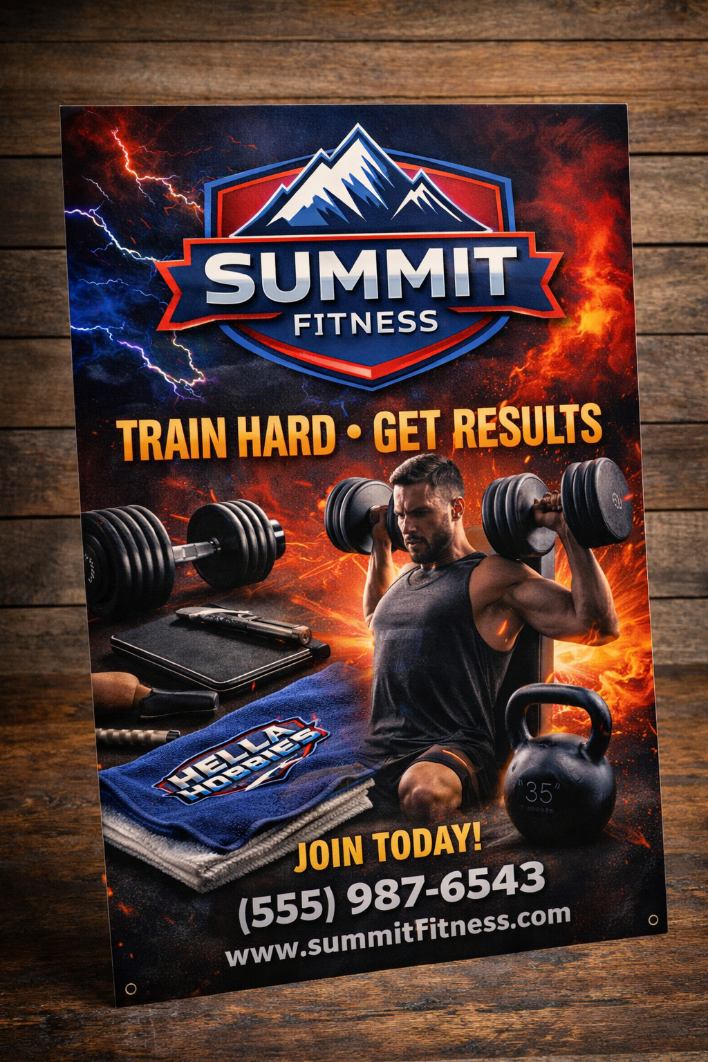 24"x36" Full Color Poster - Custom Designed