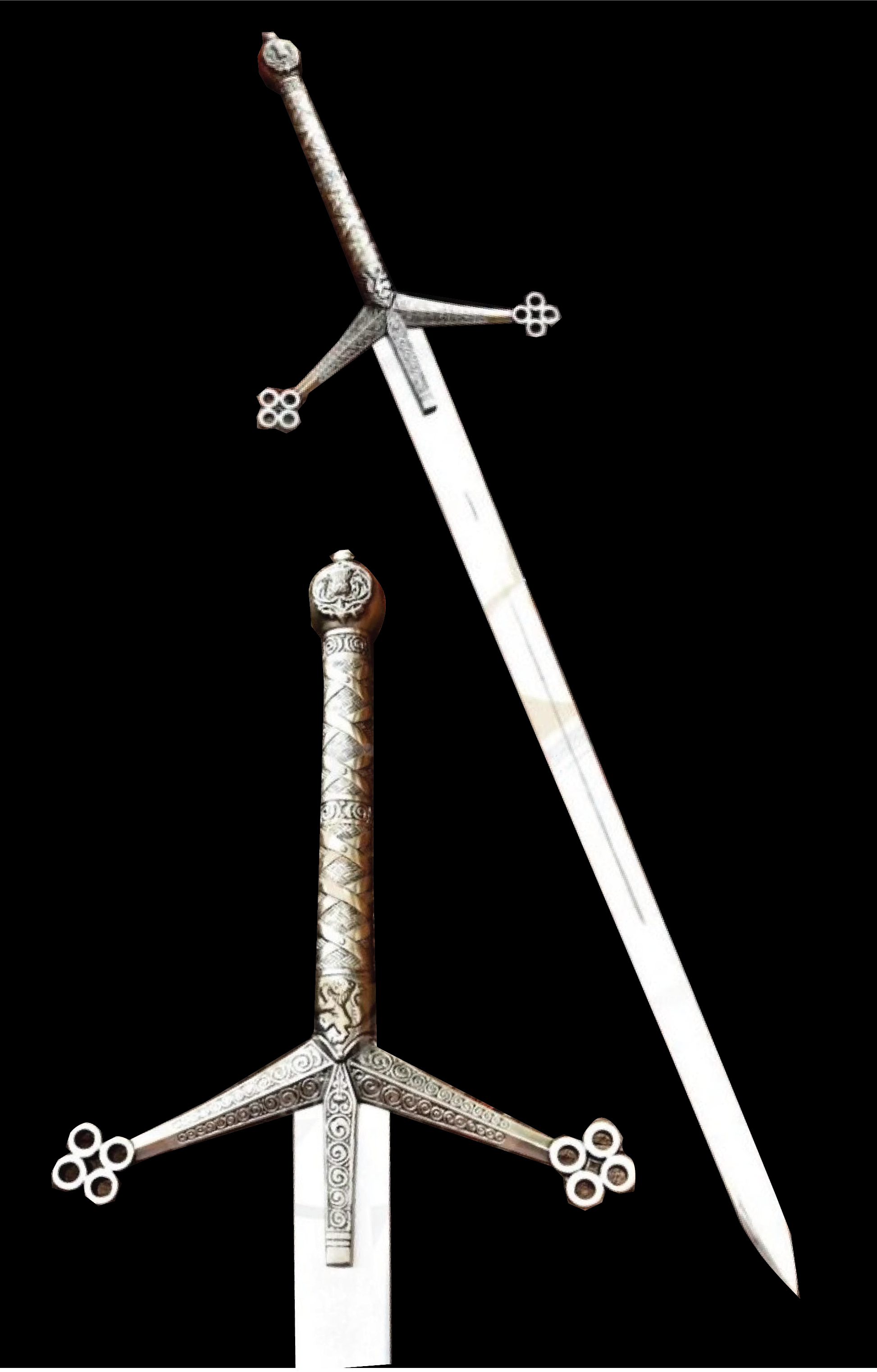 Medieval Sword - D2 Steel - 40"