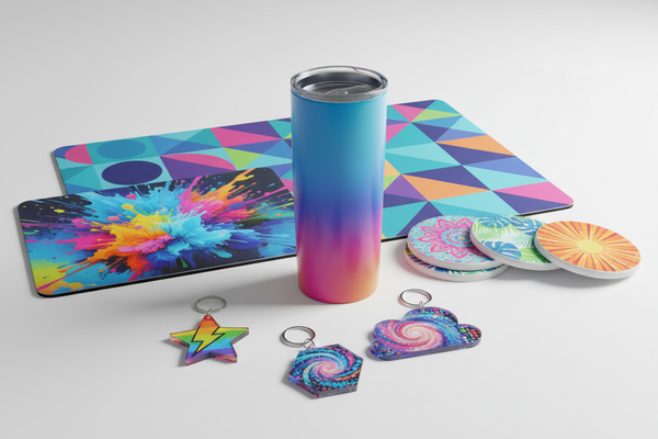 can you create an image for full color prints like, tumblers, mouse pads, gamer pads, coasters, keychains etc.