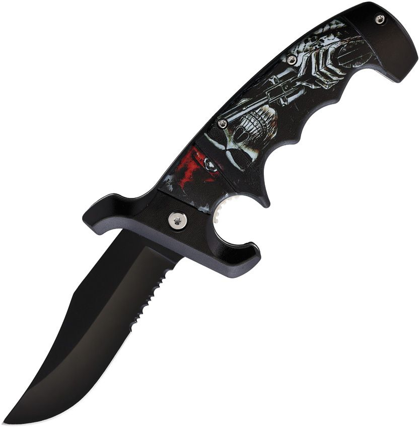 Elite Edge Skull Linerlock A/O