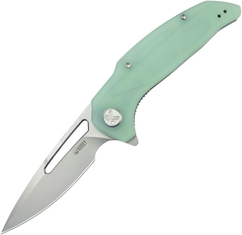 Kubey Nautilus Linerlock Jade