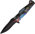 Fighter Plane Linerlock A/O Shark Mouth